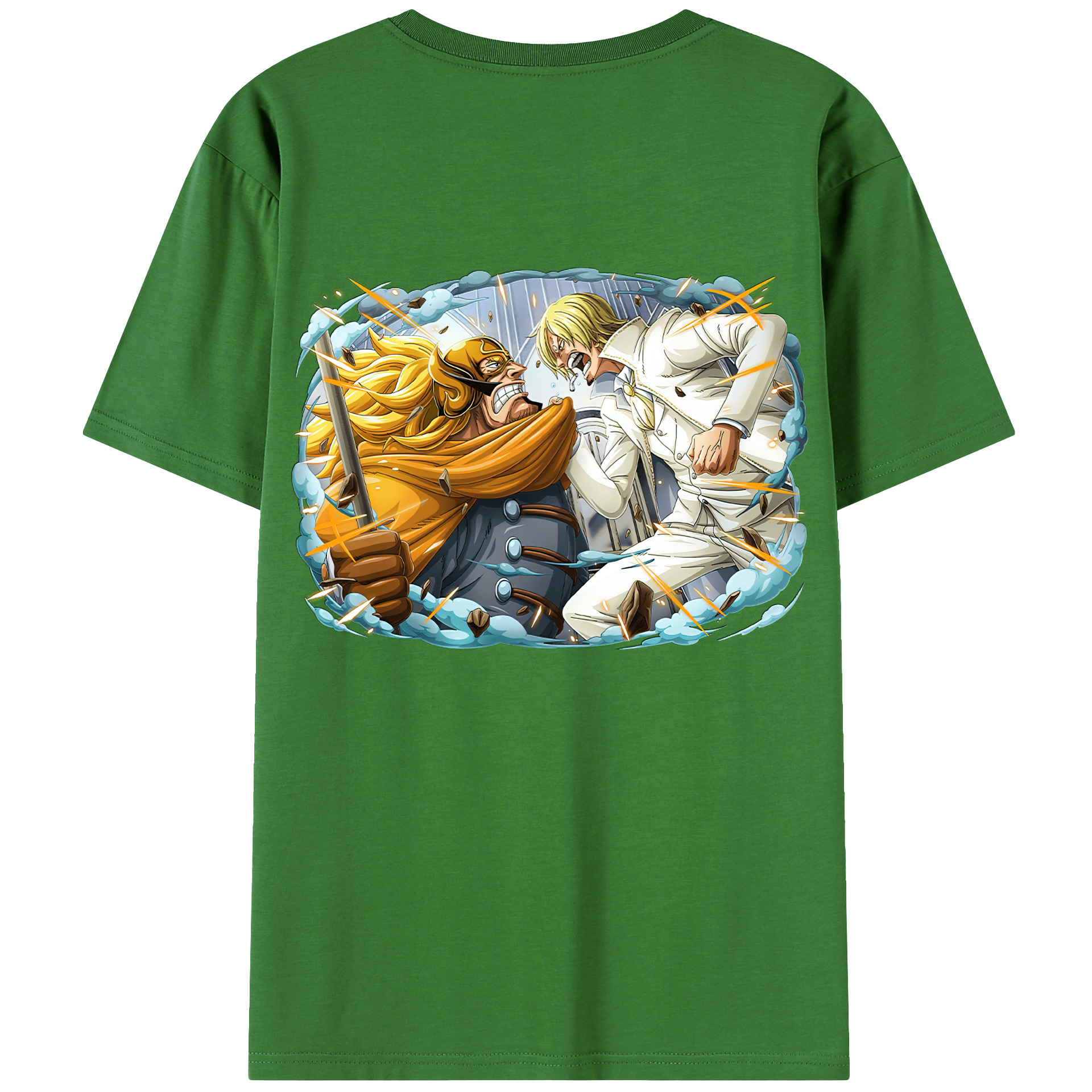 （画像用） ワンピース サンジ ONE PIECE Sanji レディース半袖Tシャツ(バックプリント)